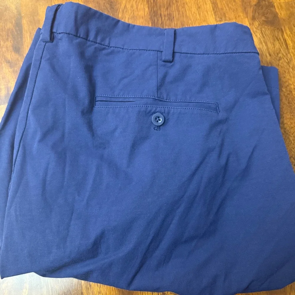 Vineyard‎ Vines OTG On-The-Go Shorts Mens 44 Navy Blue Performance Stretch Golf